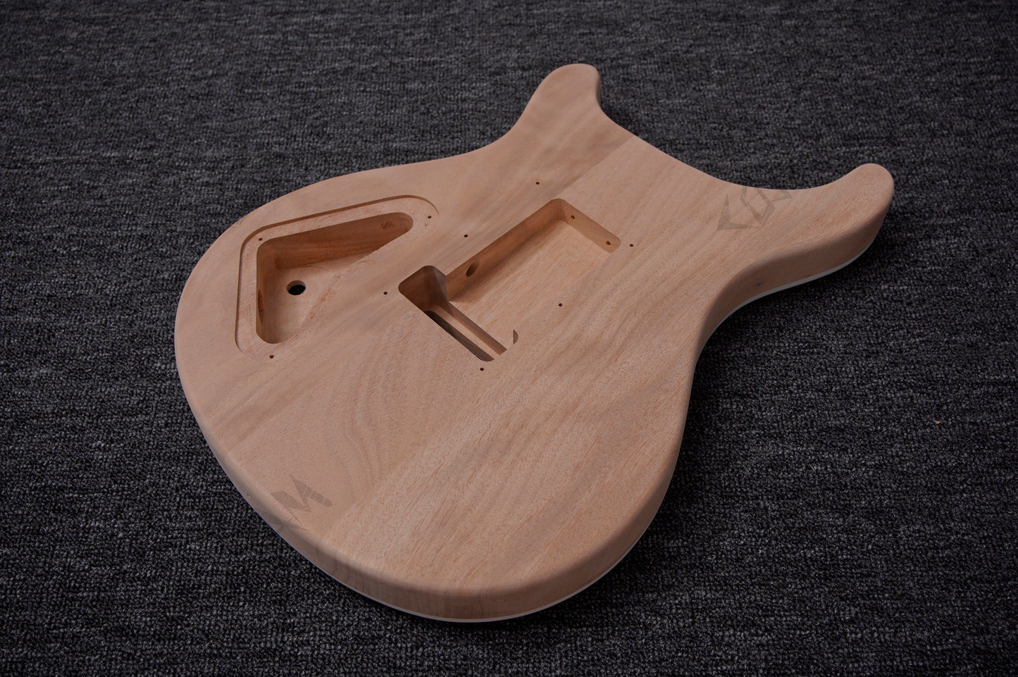 PR Style DIY Electric Guitar Kit with flamed maple top